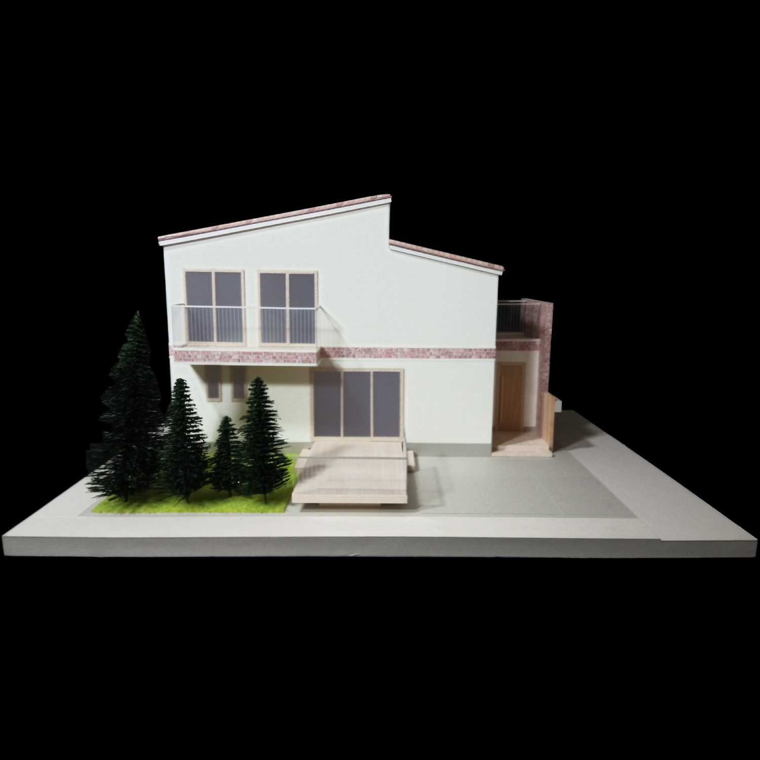 住宅外観模型１