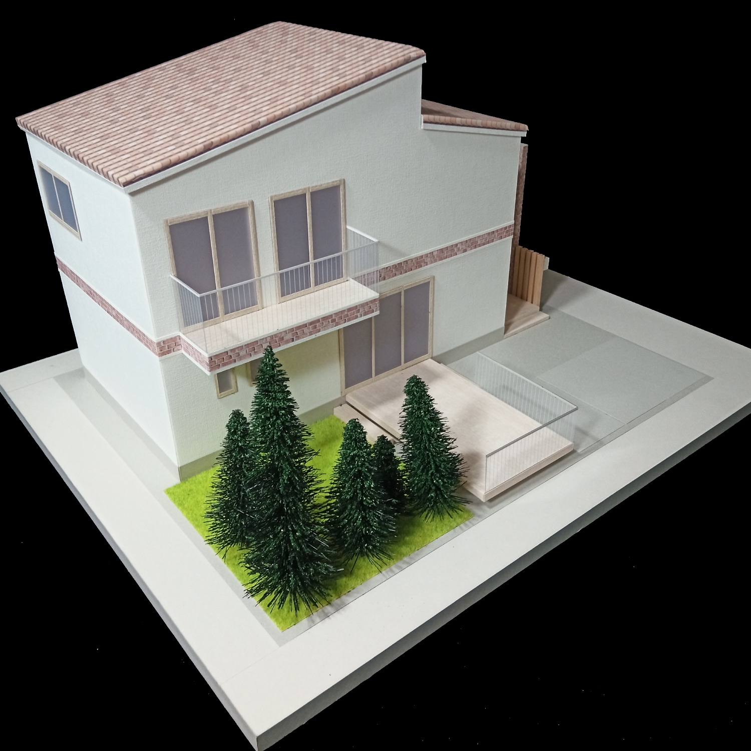 住宅外観模型３