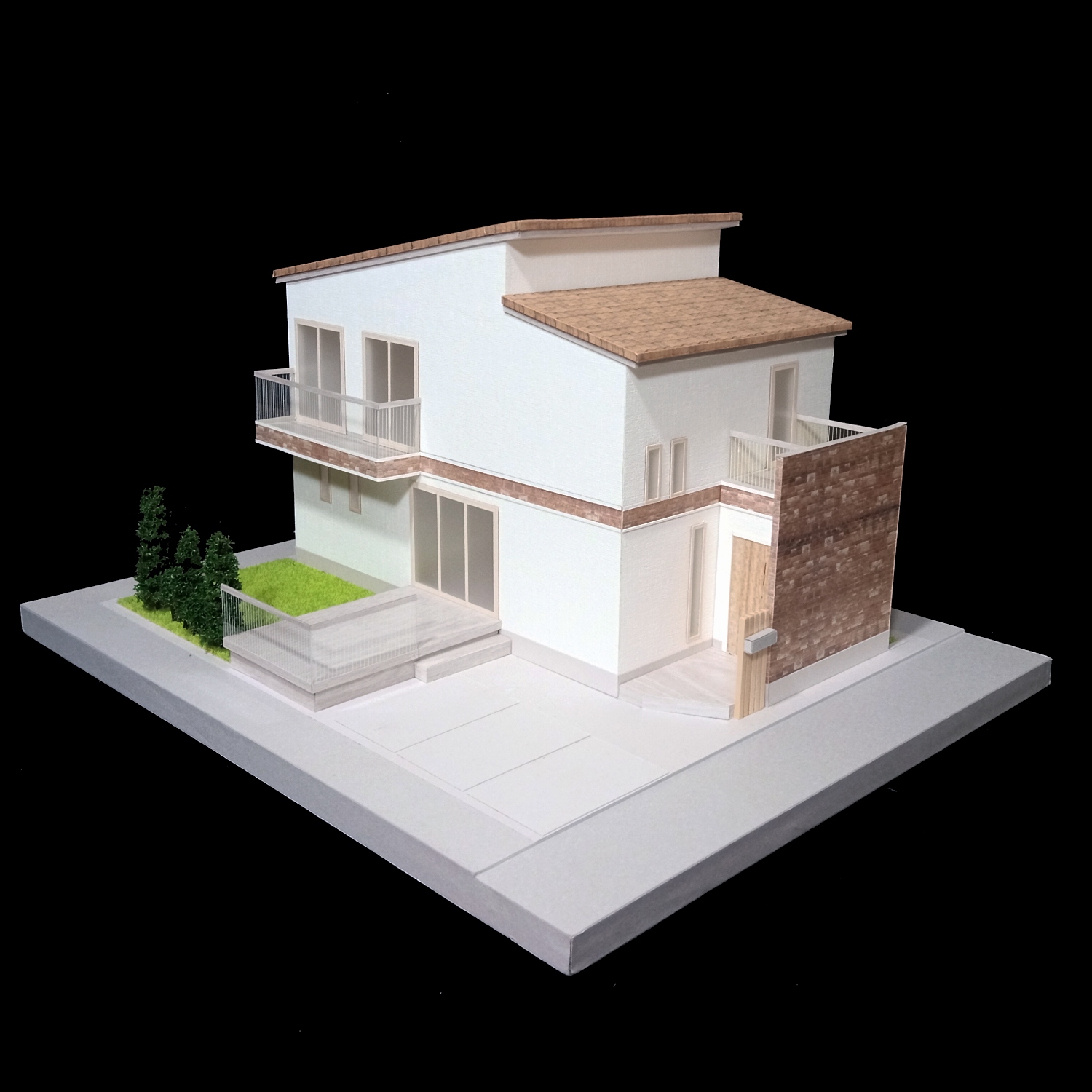 住宅外観模型２