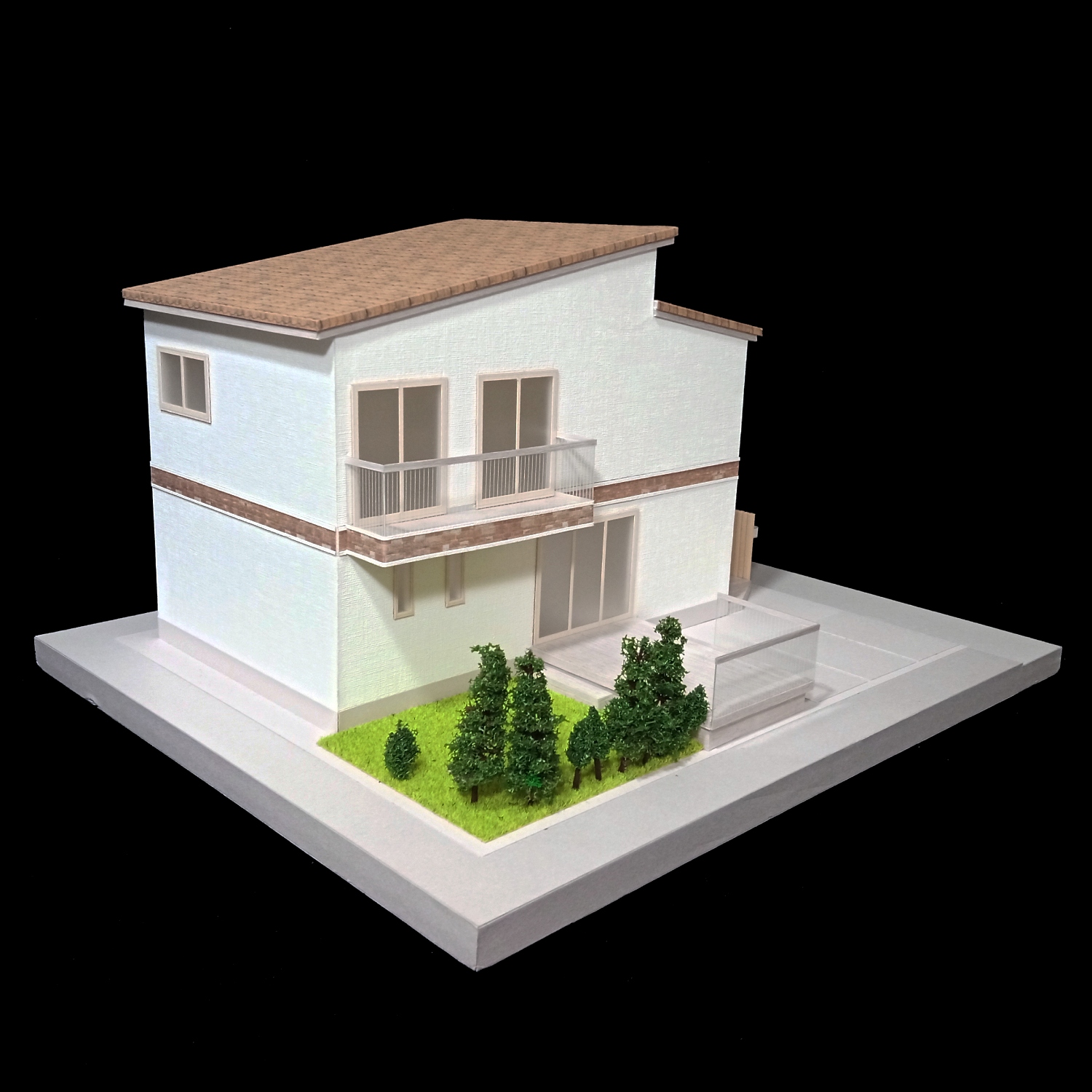 住宅外観模型３